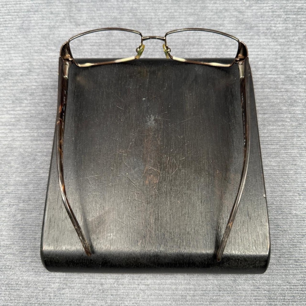 Versace Brown Tortoise Rhinestone Eyeglasses MOD … - image 10